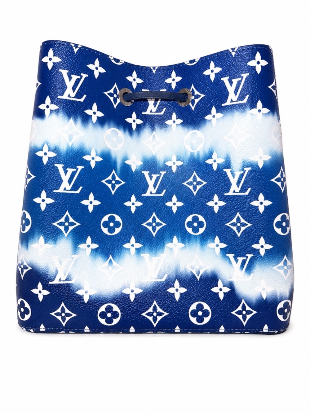 Louis Vuitton Escale NeoNoe MM Blue Giant Monogram Bucket Bag - Picture 3 of 13